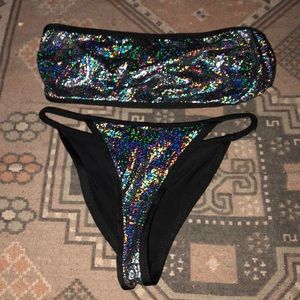 Metallic bikini